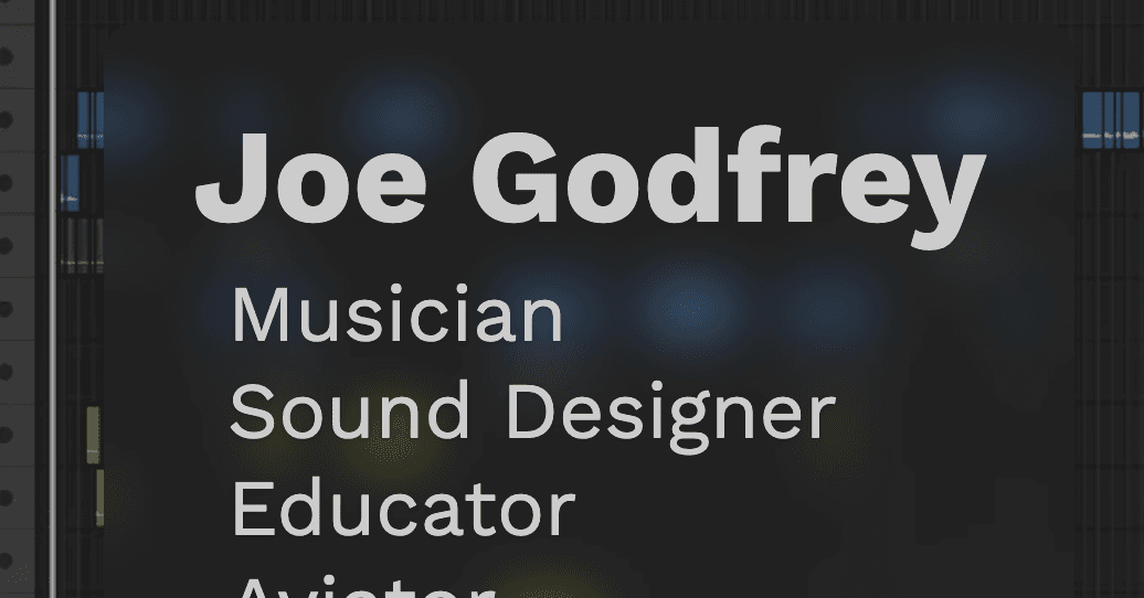 Joe Godfrey – Headless WordPress Site